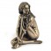 Statuette femme : Songe, hauteur 13 cm