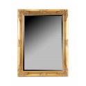 Grand miroir Baroque, encadrement dorée, hauteur 70 cm