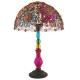 Lampe Baroque multicolore