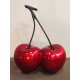 Double Cerise déco L, design rouge