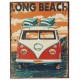 Plaque métal Long Beach