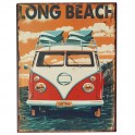 Plaque métal Long Beach