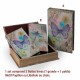 Set 2 Boites Livres Papillon, H 26 cm (Grande)