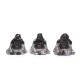 Set 3 mini Bouddha sagesse, Collection Silver