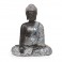 Bouddha assis, Collection Silver H 28 cm