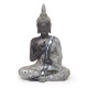 Bouddha assis, Collection Silver H 28 cm