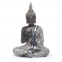 Bouddha assis, Collection Silver H 28 cm