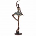 Statuette Danseuse : Ballerine noire, Mod 2, H 45 cm
