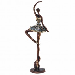 Statuette Danseuse : Ballerine noire, Mod 2, H 45 cm