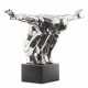 Statuette Abstraite PLENITUDE, L 66 cm