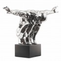 Statuette Abstraite PLENITUDE, L 66 cm