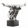 Statuette Abstraite PLENITUDE, L 66 cm