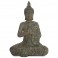 Statue Magnésie XL : Grand Bouddha, Patine verte H 66 cm