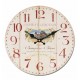 Horloge Vin MDF Beaujolais, Diam 34 cm