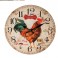 Horloge Coq 4, Diamètre 34 cm