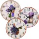 Horloge Provence Lavande 1, Diam 34 cm