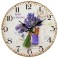 Horloge Provence Lavande 1, Diam 34 cm