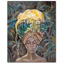 Tableau Africaine 6, TRIBUTE TO SAVANNAH, H 90 cm