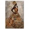 Tableau Africaine2, TRIBUTE TO SAVANNAH, H 90 cm