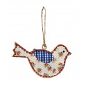 Petit Oiseau à suspendre, L 11,5 cm, Mod 4