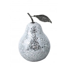 Poire Blanche, Crazy Glass, H 23 cm