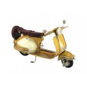 Scooter Type Vespa, Mod Jaune, L 17 cm