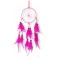Attrape-rêves colorés, Fushia H 36 cm