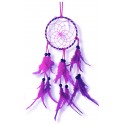 Attrape-rêves colorés, Violet H 36 cm