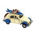 Petite 2CV miniatures, L 16 cm, Bleu & Blanc