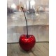 Cherry Kiss : Cerise déco L, design rouge