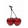 Double Cerise déco L, design rouge