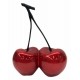 Double Cerise déco XL, design rouge