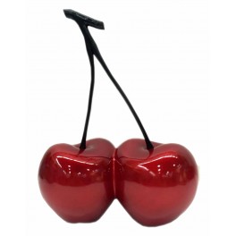 Double Cerise déco XL, design rouge