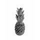 Fruit déco : Ananas chromé, H 29 cm