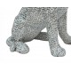 Le chihuahua assis Design, Collection Perles de strass Argent, H 26 cm