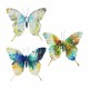 Papillon métal Summer Time, Mod 3, H 27 cm