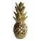 Fruit Design en résine Taille XL : Ananas Or, H 44 cm