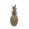 Fruit Design en résine Taille L : Ananas Taupe, H 29 cm
