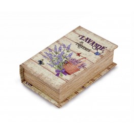Boite Livre : Boite livre Thème Lavande, mod 4, H 17 cm