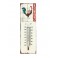 Thermomètre mural métal : Modèle Panache coloré, H 25 cm