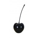 Cherry Kiss : Cerise déco XXL, design noir, H 73 cm