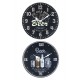 Horloge MDF thème BIère, Ice cold Beer, Diam 34 cm