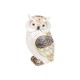 Figurine Chouette Collection Opaline, Grande, H 15 cm