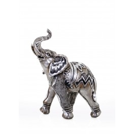 Statuette éléphant XL : Collection Bakara, H 30 cm