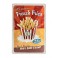 Plaque métal 3D 20x30 cm sous licence: French fries