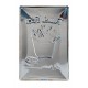 Plaque métal 3D 20x30 cm sous licence: French fries