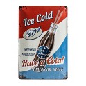 Plaque métal 20x30 cm officielle Cola drinks: Have a cola