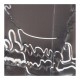 Plaque métal 3D 20x30 cm sous licence : Lavande de Provence