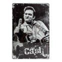 Plaque métal 20x30 cm : Johnny Cash