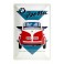 Plaque 3D métal 20x30 cm BMW Isetta : The world's most economical car.